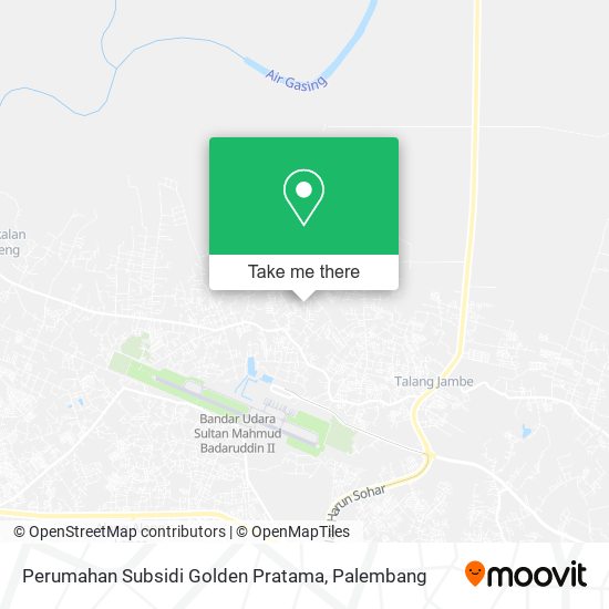 Perumahan Subsidi Golden Pratama map
