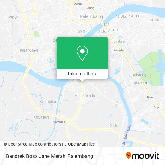 Bandrek Boss Jahe Merah map