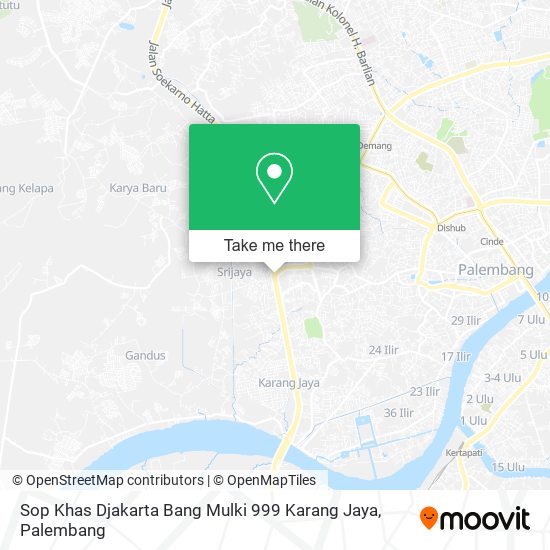 Sop Khas Djakarta Bang Mulki 999 Karang Jaya map