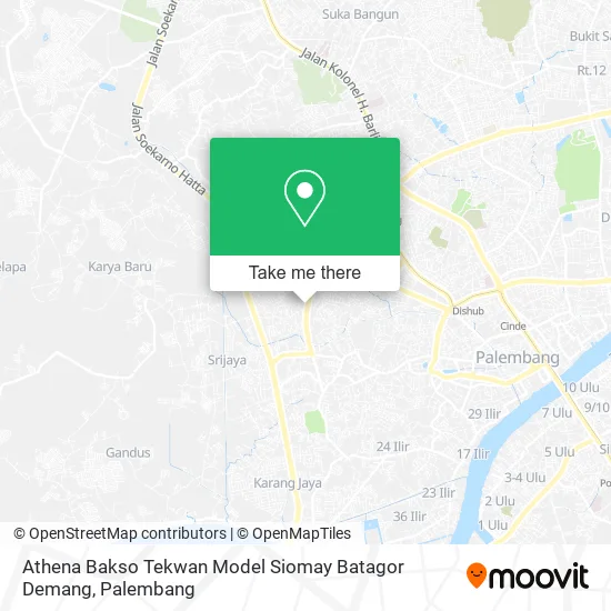 Athena Bakso Tekwan Model Siomay Batagor Demang map