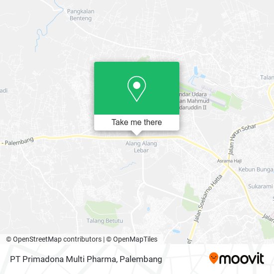 PT Primadona Multi Pharma map