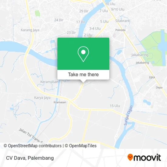 CV Dava map