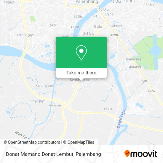 Donat Mamano Donat Lembut map