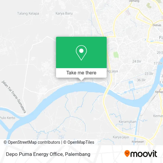 Depo Puma Energy Office map