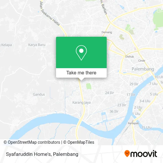 Syafaruddin Home's map