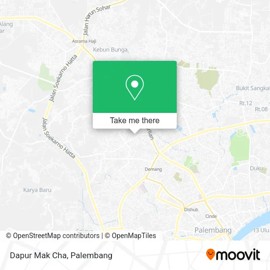 Dapur Mak Cha map