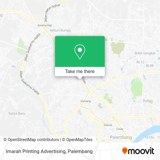 Imarah Printing Advertising map