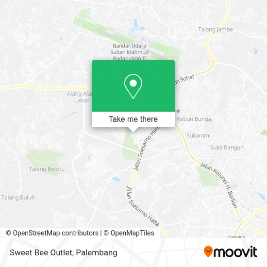 Sweet Bee Outlet map