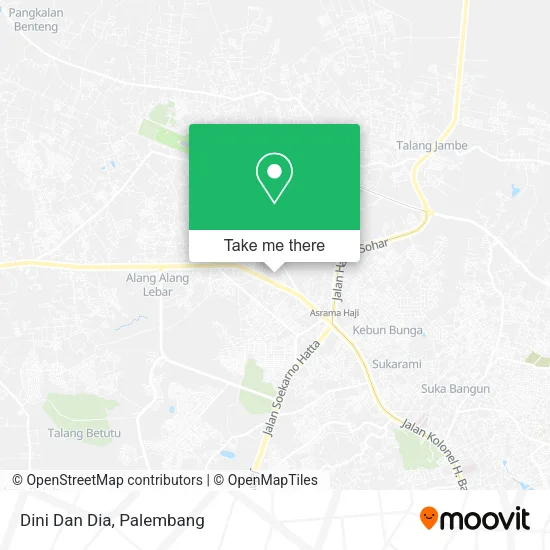 Dini Dan Dia map