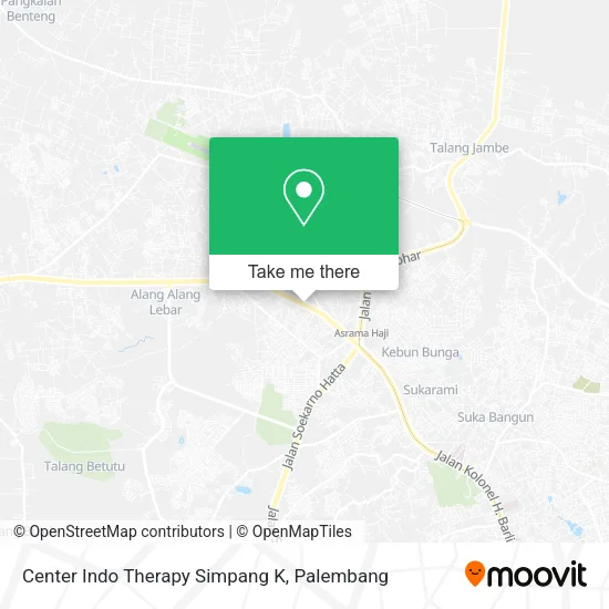Center Indo Therapy Simpang K map