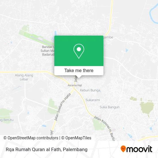 Rqa Rumah Quran al Fath map