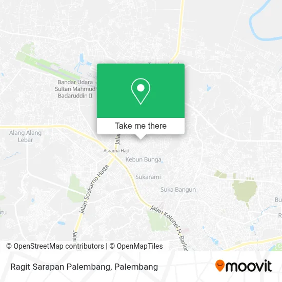 Ragit Sarapan Palembang map