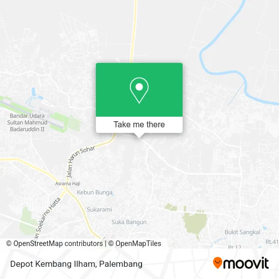 Depot Kembang Ilham map
