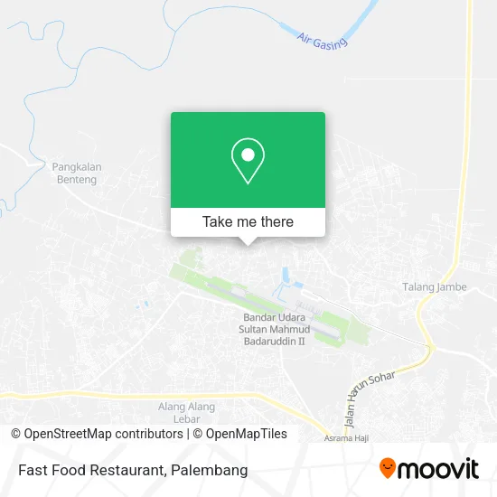 Fast Food Restaurant map