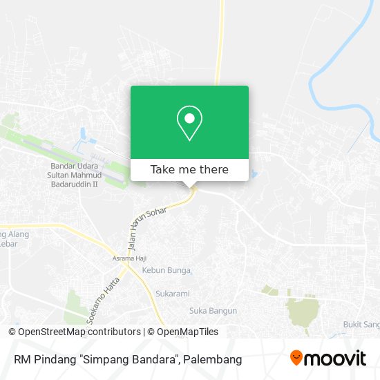 RM Pindang "Simpang Bandara" map