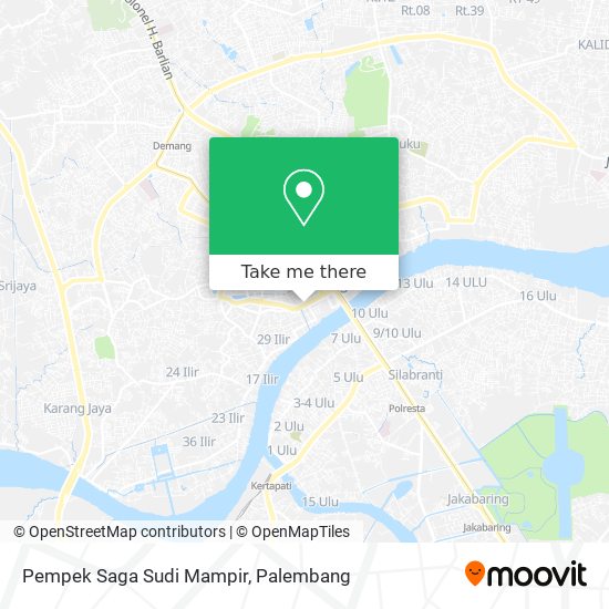 Pempek Saga Sudi Mampir map