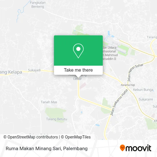 Ruma Makan Minang Sari map
