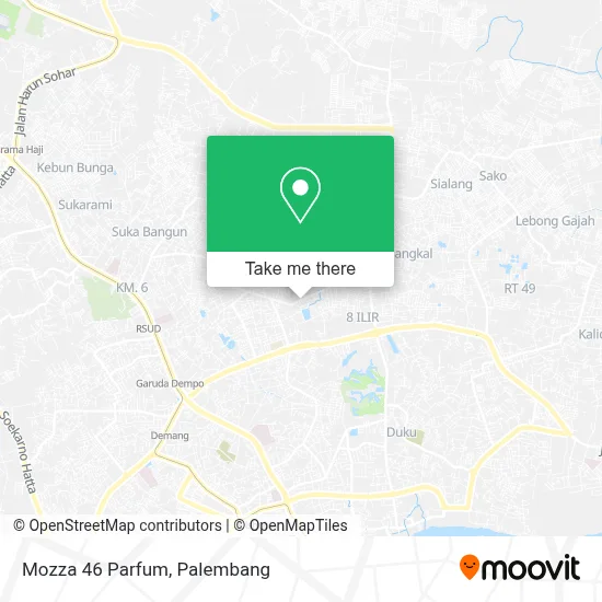Mozza 46 Parfum map