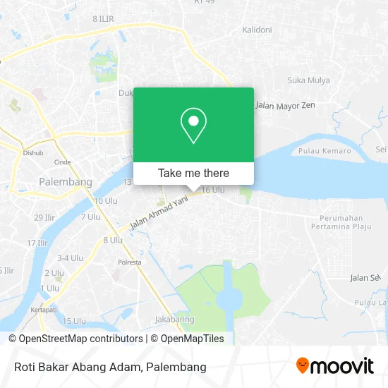 Roti Bakar Abang Adam map