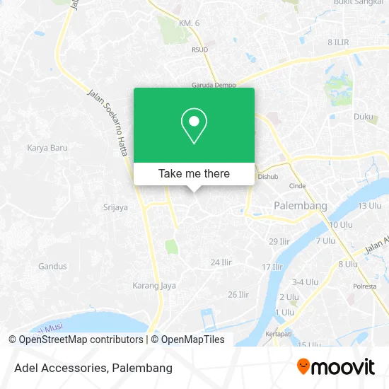 Adel Accessories map