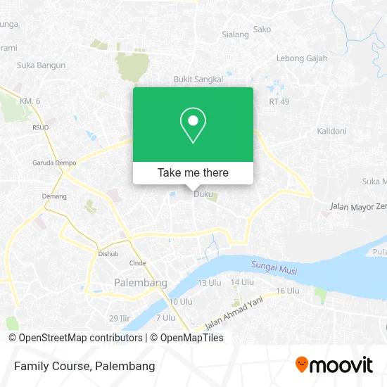 Family Course map
