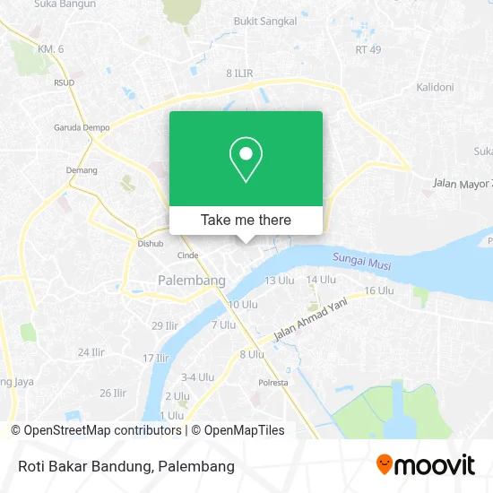 Roti Bakar Bandung map