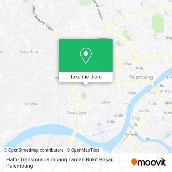 Halte Transmusi Simpang Taman Bukit Besar map