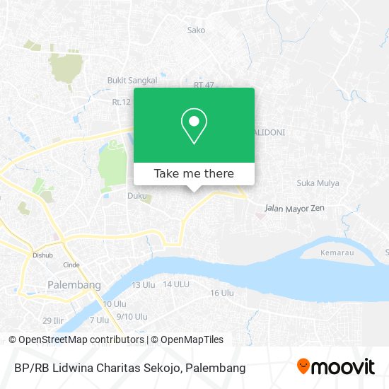 BP/RB Lidwina Charitas Sekojo map