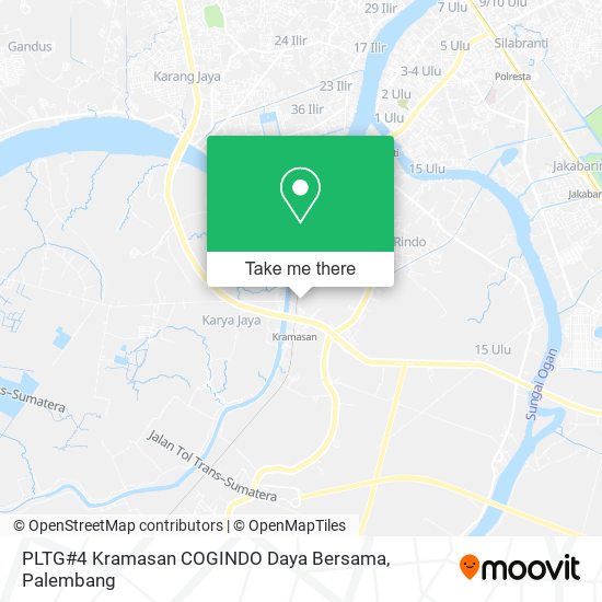 PLTG#4 Kramasan COGINDO Daya Bersama map