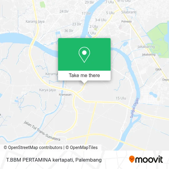 T.BBM PERTAMINA kertapati map