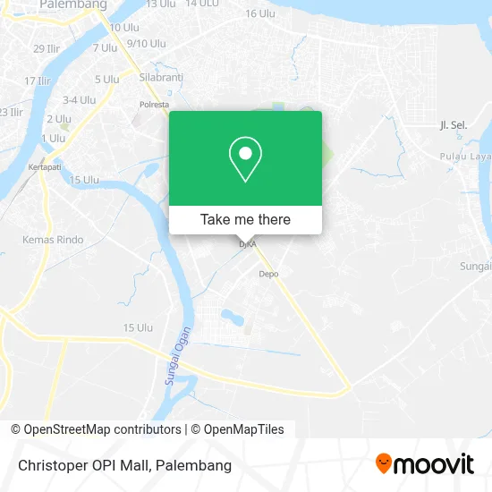 Christoper OPI Mall map