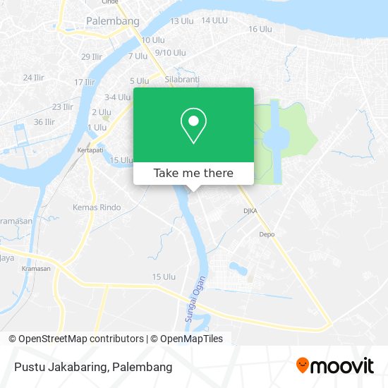 Pustu Jakabaring map