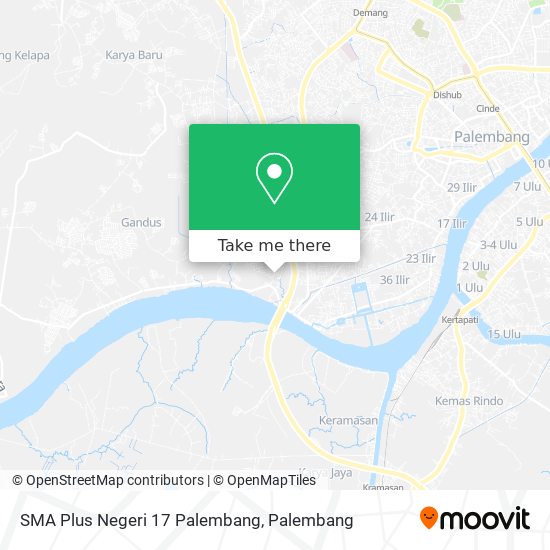 SMA Plus Negeri 17 Palembang map