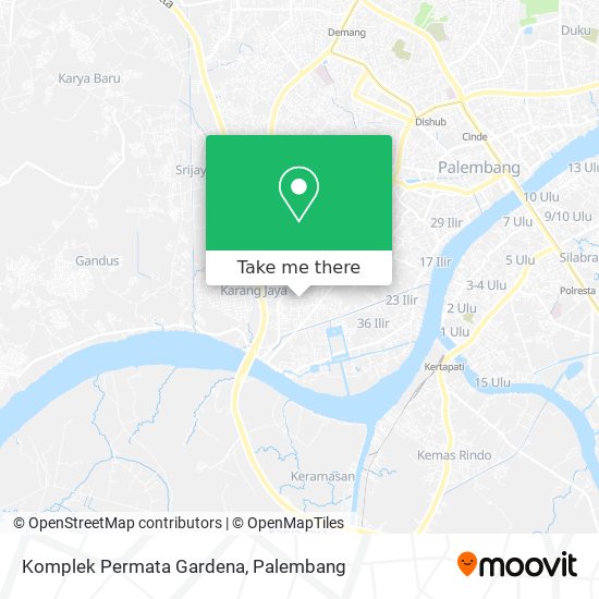 Komplek Permata Gardena map