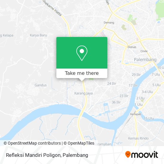 Refleksi Mandiri Poligon map