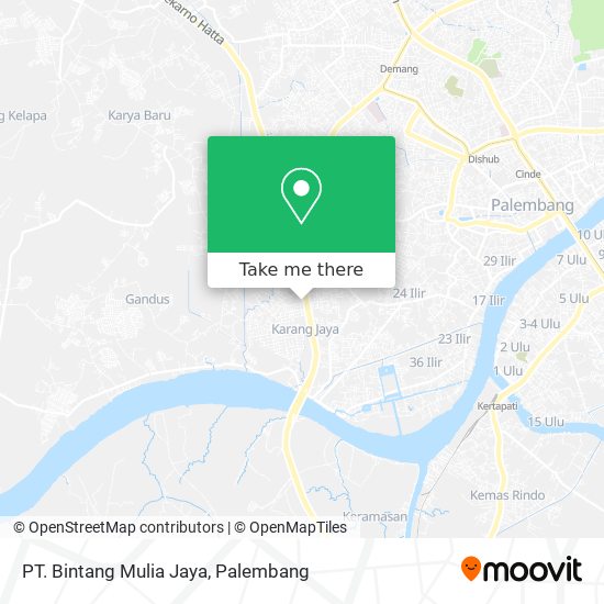 PT. Bintang Mulia Jaya map
