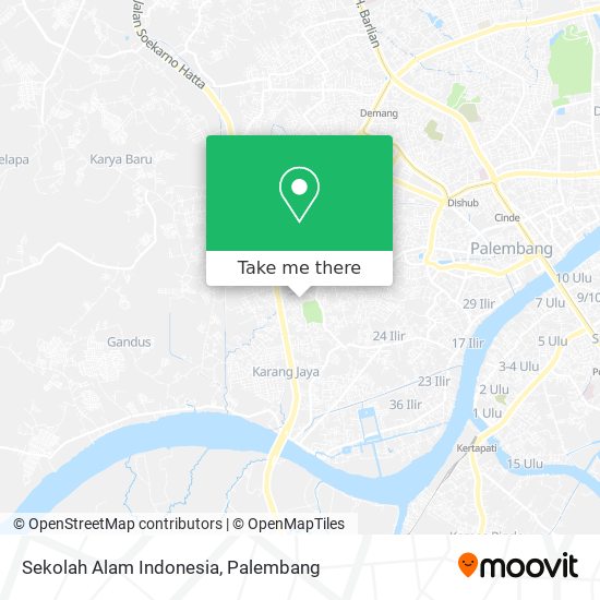 Sekolah Alam Indonesia map