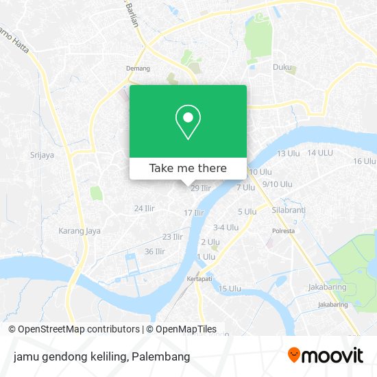 jamu gendong keliling map
