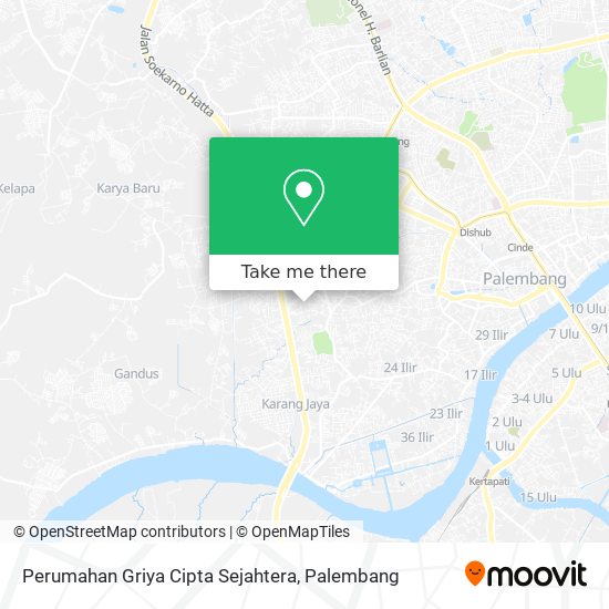 Perumahan Griya Cipta Sejahtera map