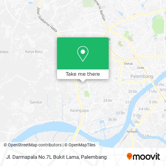 Jl. Darmapala No.7L Bukit Lama map