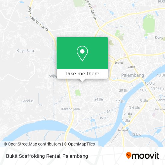 Bukit Scaffolding Rental map
