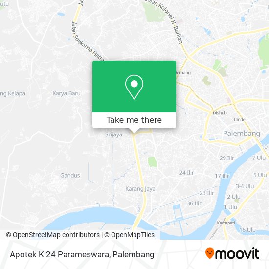 Apotek K 24 Parameswara map