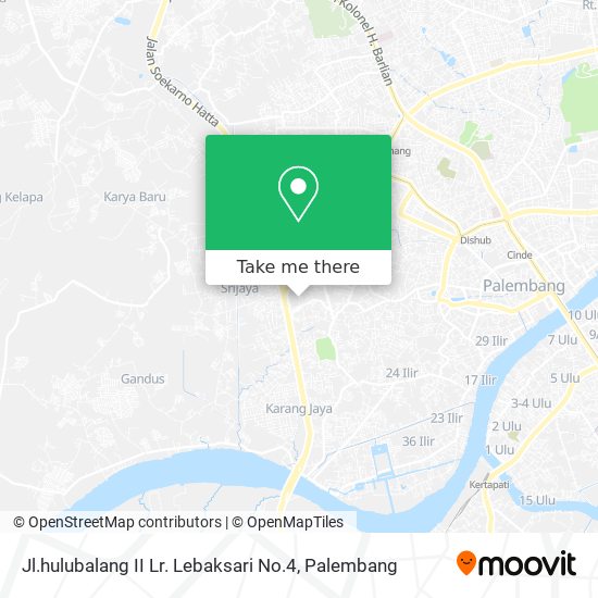 Jl.hulubalang II Lr. Lebaksari No.4 map
