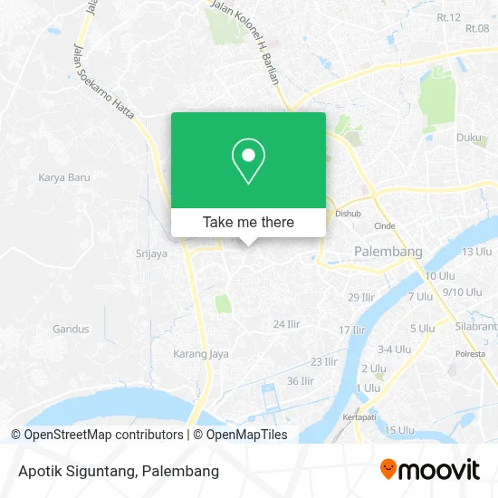 Apotik Siguntang map