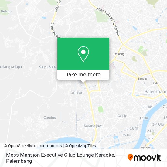 Mess Mansion Executive Cllub Lounge Karaoke map