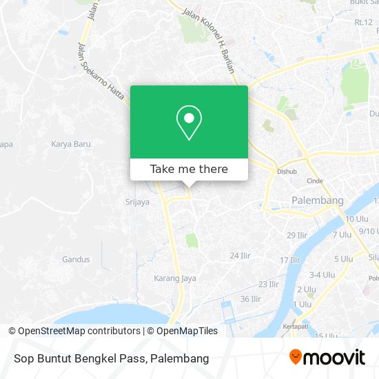 Sop Buntut Bengkel Pass map