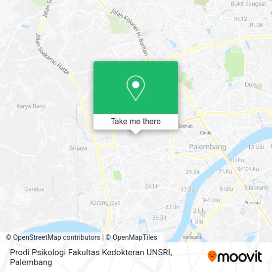 Prodi Psikologi Fakultas Kedokteran UNSRI map
