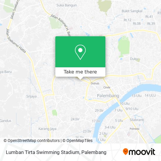 Lumban Tirta Swimming Stadium map