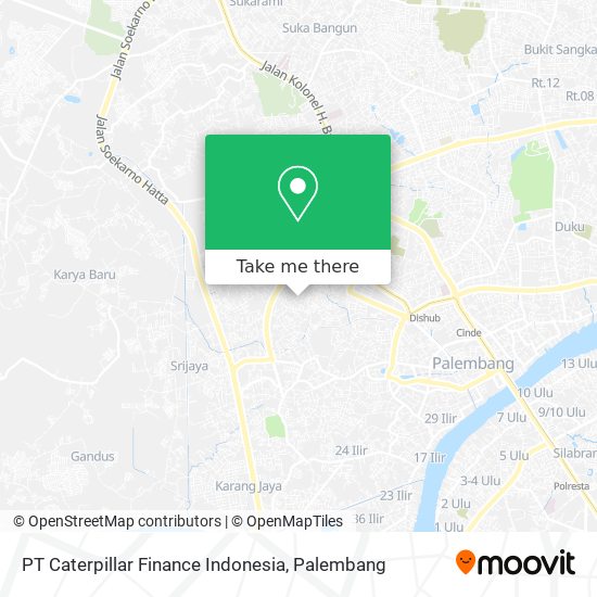 PT Caterpillar Finance Indonesia map