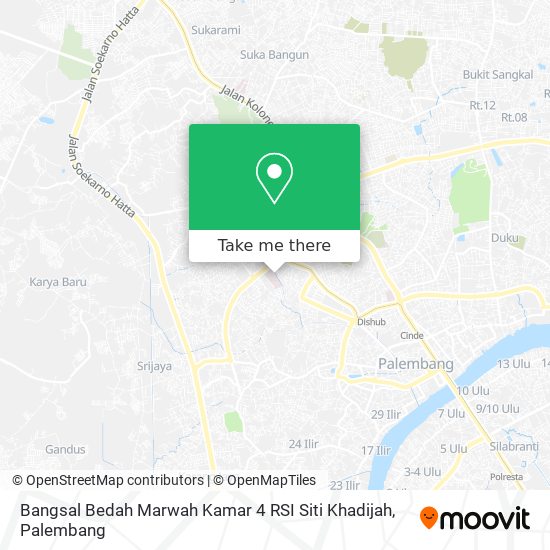 Bangsal Bedah Marwah Kamar 4 RSI Siti Khadijah map